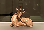 Recumbent deer, Stoneware (Yixing ware), China