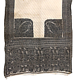Sari-length textile, Muslin with in-weave design, Bangladesh, Dacca