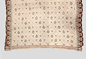 Sari-length textile, Muslin with in-weave design, Bangladesh, Dacca