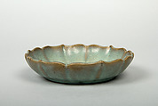 Dish, Stoneware with blue-gray glaze (Jun ware), China