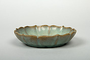 Dish, Stoneware with blue-gray glaze (Jun ware), China