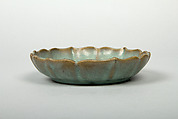 Dish, Stoneware with blue-gray glaze (Jun ware), China