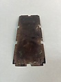 Plaque, Pewter, China