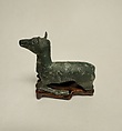 Yoke ornament in the shape of a deer, Bronze, China