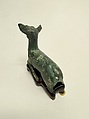 Yoke ornament in the shape of a deer, Bronze, China