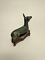 Yoke ornament in the shape of a deer, Bronze, China