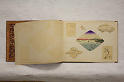 Album of Sketches and Drawings, Unidentified artist, Album; ink and color on paper, Japan