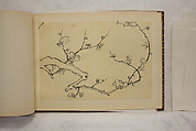 Album of Sketches and Drawings, Unidentified artist, Album; ink and color on paper, Japan