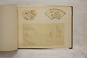 Album of Sketches and Drawings, Unidentified artist, Album; ink and color on paper, Japan