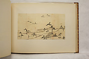 Album of Sketches and Drawings, Unidentified artist, Album; ink and color on paper, Japan