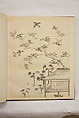 Album of Sketches and Drawings, Unidentified artist, Album; ink and color on paper, Japan