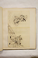 Album of Sketches and Drawings, Unidentified artist, Album; ink and color on paper, Japan