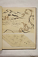 Album of Sketches and Drawings, Unidentified artist, Album; ink and color on paper, Japan