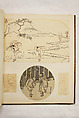 Album of Sketches and Drawings, Unidentified artist, Album; ink and color on paper, Japan