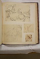 Album of Sketches and Drawings, Unidentified artist, Album; ink and color on paper, Japan