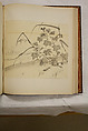 Album of Sketches and Drawings, Unidentified artist, Album; ink and color on paper, Japan