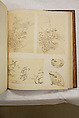 Album of Sketches and Drawings, Unidentified artist, Album; ink and color on paper, Japan