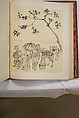 Album of Sketches and Drawings, Unidentified artist, Album; ink and color on paper, Japan