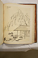 Album of Sketches and Drawings, Unidentified artist, Album; ink and color on paper, Japan