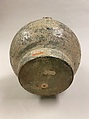 Wine container (hu), Earthenware with lead green glaze, China