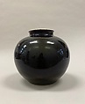 Jar, Porcelain with black glaze (Jingdezhen ware), China