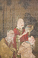 Seven Sages of the Bamboo Grove, Hanging scroll; ink and color on silk, Japan