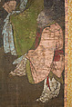 Seven Sages of the Bamboo Grove, Hanging scroll; ink and color on silk, Japan