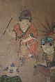 Chinese Children at Play, Isei (Japanese, mid-16th century), Framed painting; ink and color on paper, Japan
