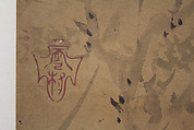 Mynah Birds Attacking an Owl, After Sesson Shūkei (ca. 1504–ca. 1589), Matted painting; ink on paper, Japan
