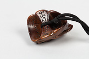 Case (Inrō) with Two Four-Clawed Dragons among Swirling Clouds, Lacquer, roiro, aogai and gold foil kirigane, white lacquer, inlaid eyes; Interior: nashiji and fundame, Japan