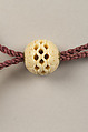 Inrō with Noh Masks, Two-part sheath type; lacquered wood with gold, silver, color takamaki-e, hiramaki-e, and carved lacquer and ceramic inlay on hirameji ground 
Netsuke: Shōki the Demon Queller; ivory
Ojime: openwork ivory bead, Japan