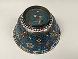 Bowl, Cloisonné enamel on gilt copper, China