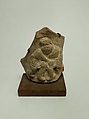 Shard: Two Wrestlers, Earthenware, Central Asia