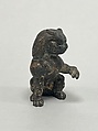 Lion, Gilt bronze, China