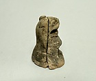 Figure of Seated Lion, Unglazed pottery, China
