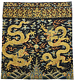 Hanging, Silk, metallic thread;  on silk, China