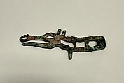 Horse's Head Plaque, Bronze, Western Siberia