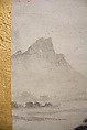 Mountain Landscape, Attributed to Gakuo Zokyu (Japanese, active ca. 1500), Hanging scroll; ink on paper, Japan