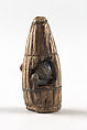 Netsuke and ojime, Awabe shell, lacquer, Japan
