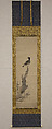 Bird on Tree (Haha-chō), Attributed to Shūkō (Japanese, active 1504–20), Hanging scroll; ink on paper, Japan