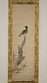 Bird on Tree (Haha-chō), Attributed to Shūkō (Japanese, active 1504–20), Hanging scroll; ink on paper, Japan