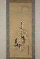 Hotei, Attributed to Kano Tan'yū (Japanese, 1602–1674), Hanging scroll; ink on paper, Japan