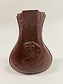 Hanging vase, Hammered iron, Japan