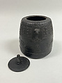 Water Jar with Cover, Cast iron, Japan