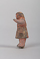 Figure of a child, Baked clay, China