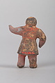 Figure of a child, Baked clay, China