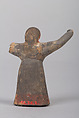Figure of a woman, Baked clay, China
