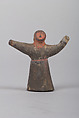 Figure of a woman, Baked clay, China