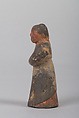 Figure of a woman, Baked clay, China