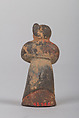 Figure of a woman, Baked clay, China